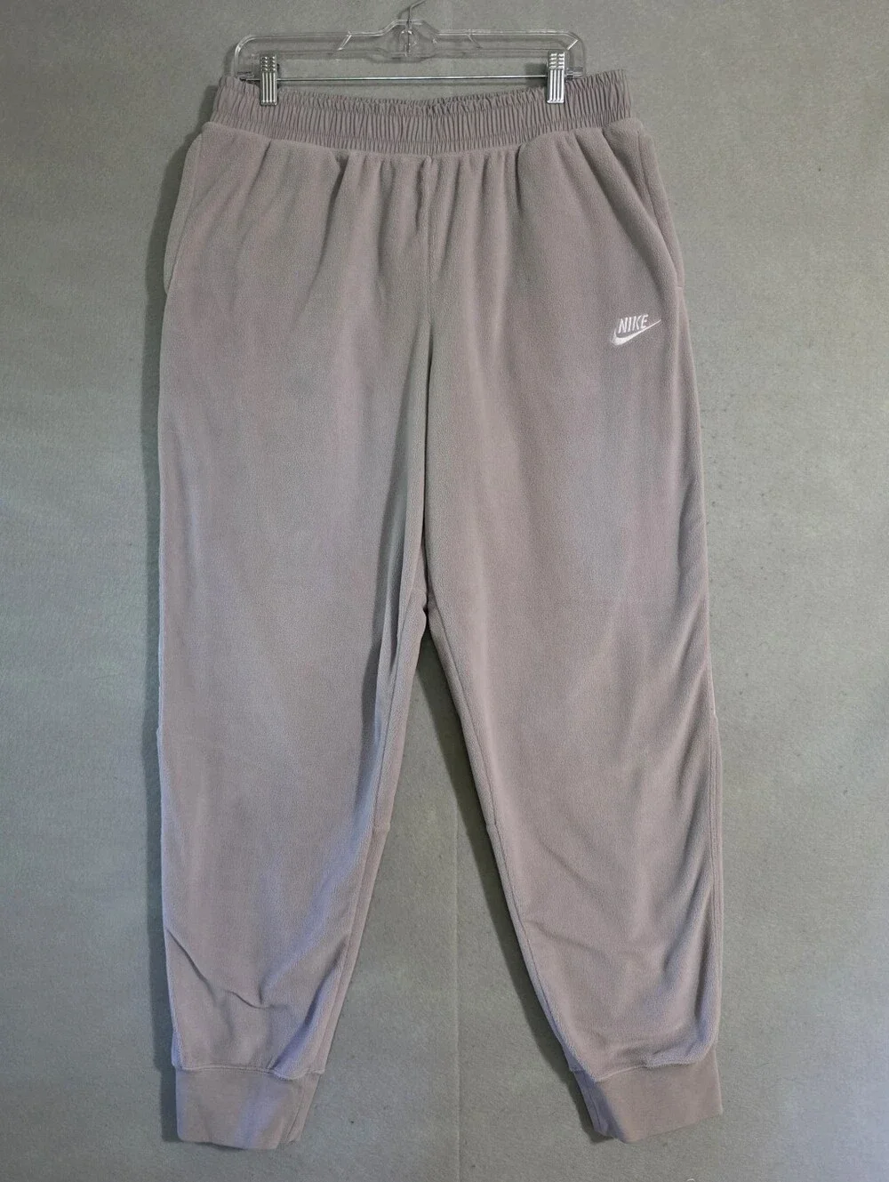 Nike Mens Gray Polar Fleece Sweatpants Joggers BV3601 Size Large